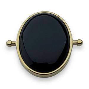 CONQUERing - Onyx Oval Crystal Element