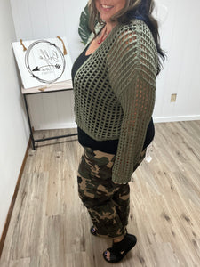 CAMO BARREL JEANS