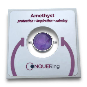 CONQUERing - Amethyst Crystal Spinner