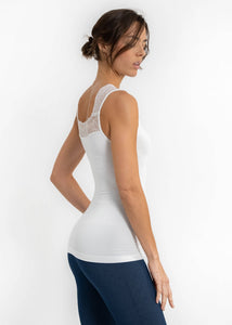 ELIETIAN - Lace Inset Top