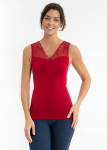 ELIETIAN - Lace Inset Top