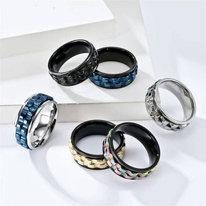 Spinner Band Ring in Stainless Steel