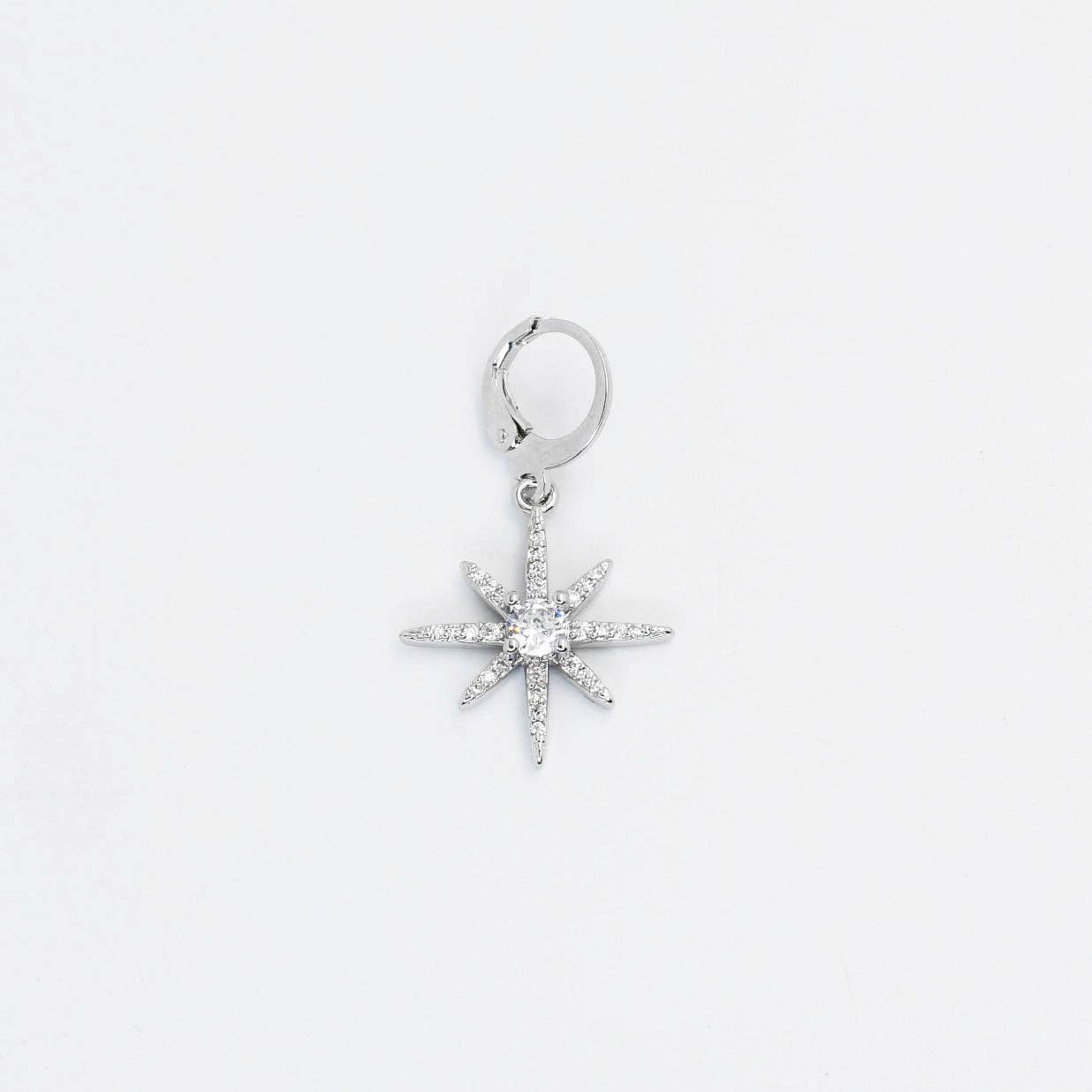 Polar Silver Star Charm