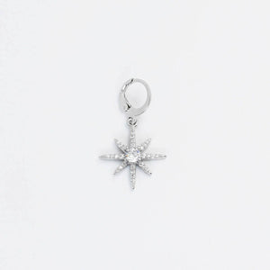 Polar Silver Star Charm