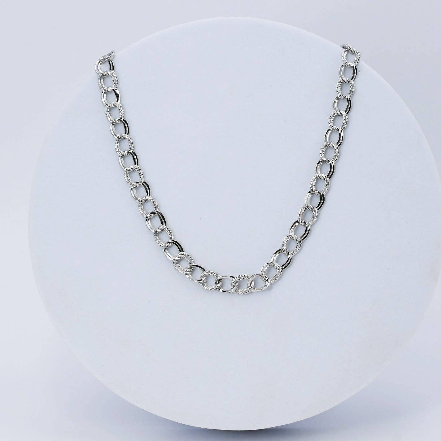 Silver Small Circle Chain