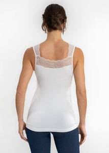 ELIETIAN - Lace Inset Top