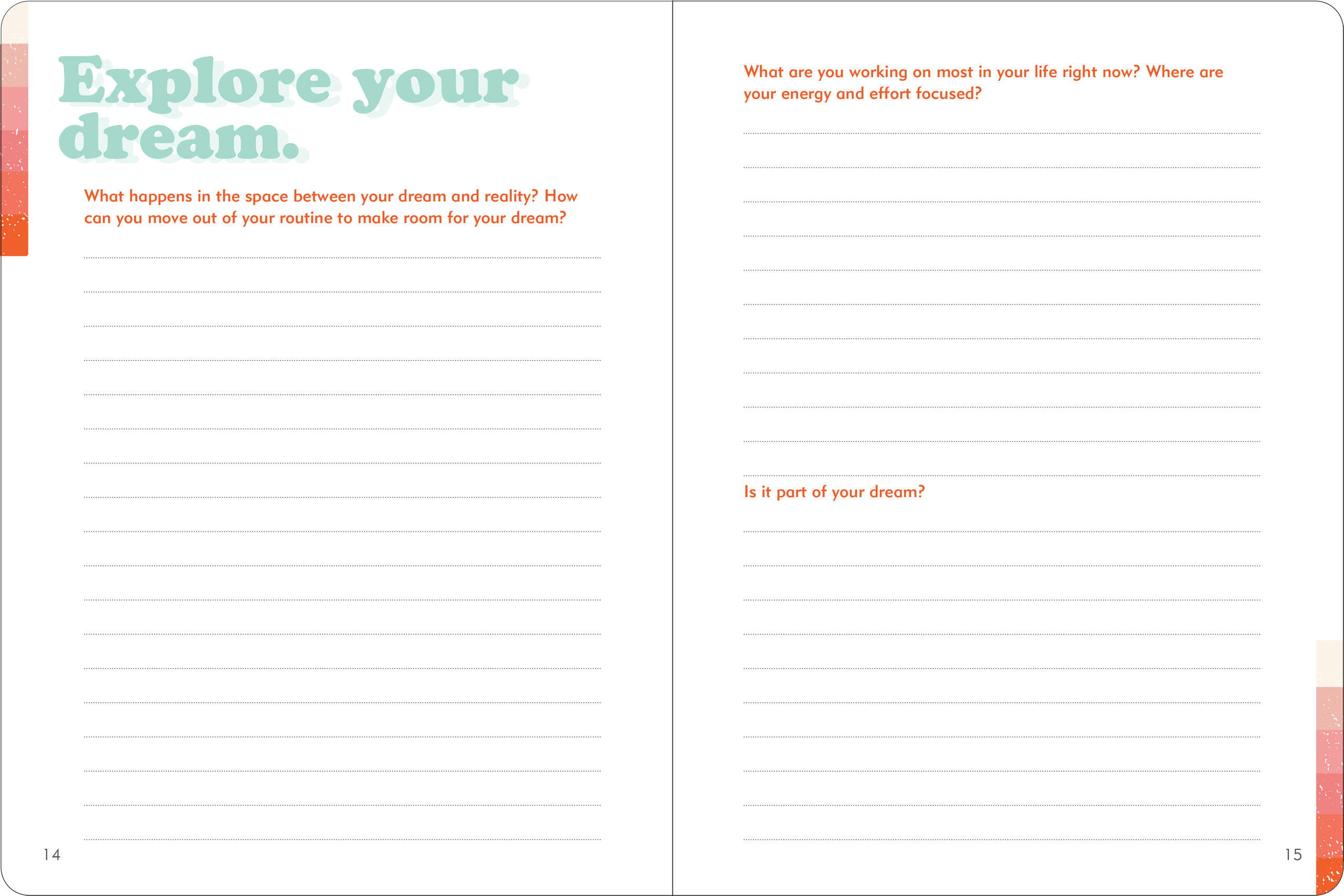 Make It Happen journal