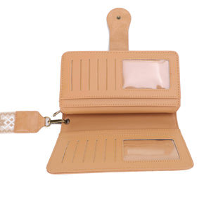 Dolly Western Women's Wallet with Boho Wristlet Strap