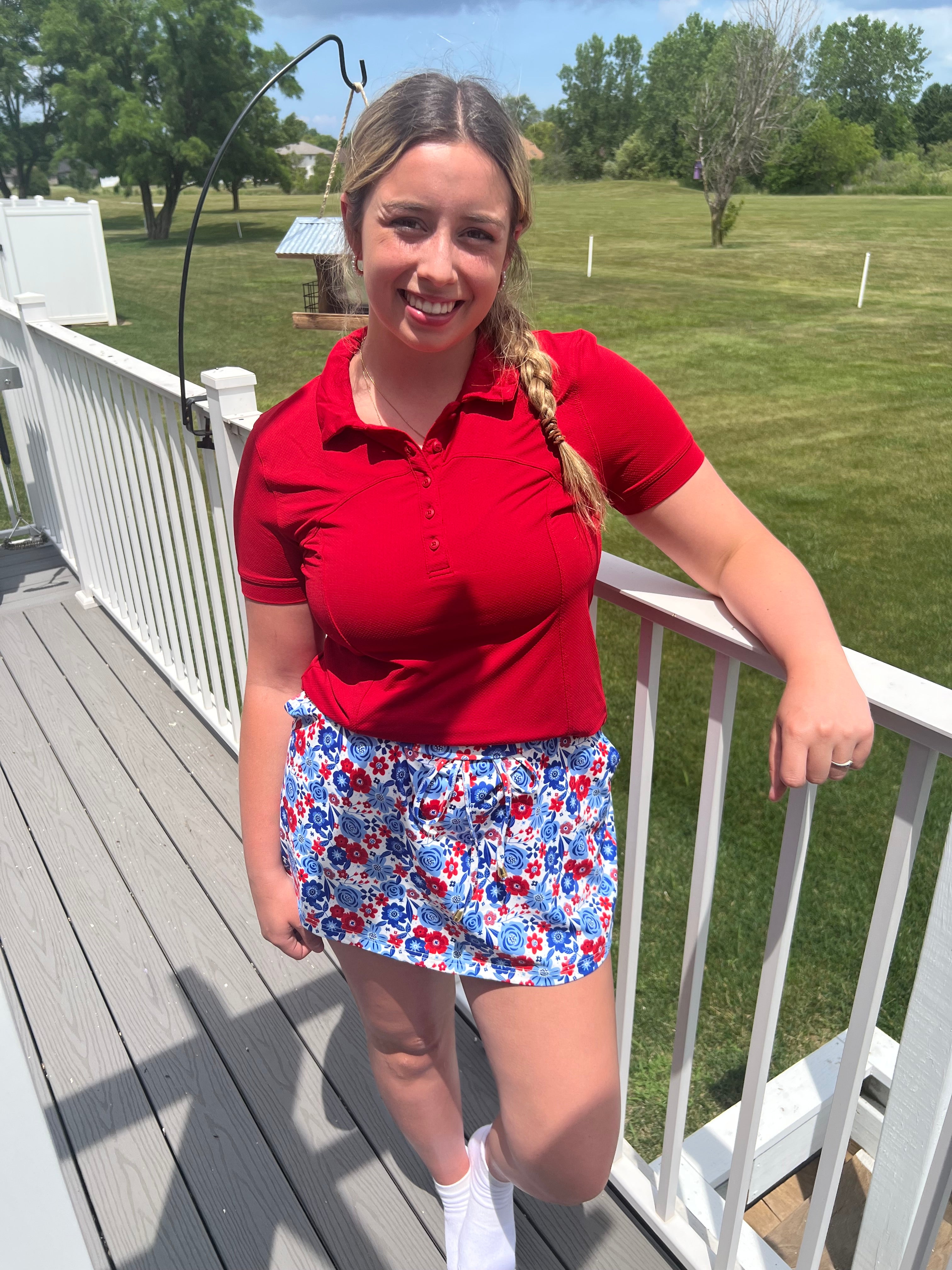 Liberty Floral Skort