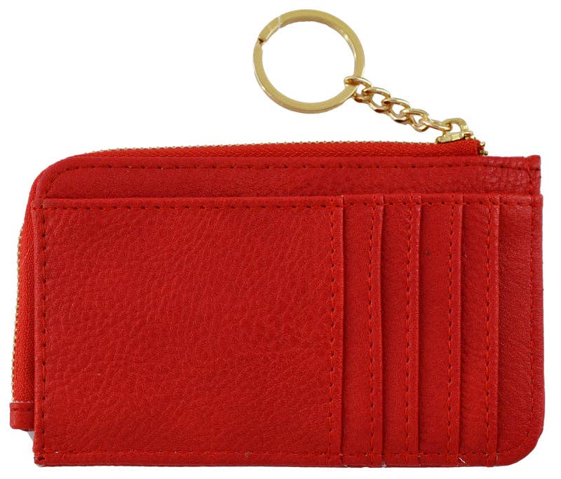 Small But Big Faux Leather Card Holder Wallet