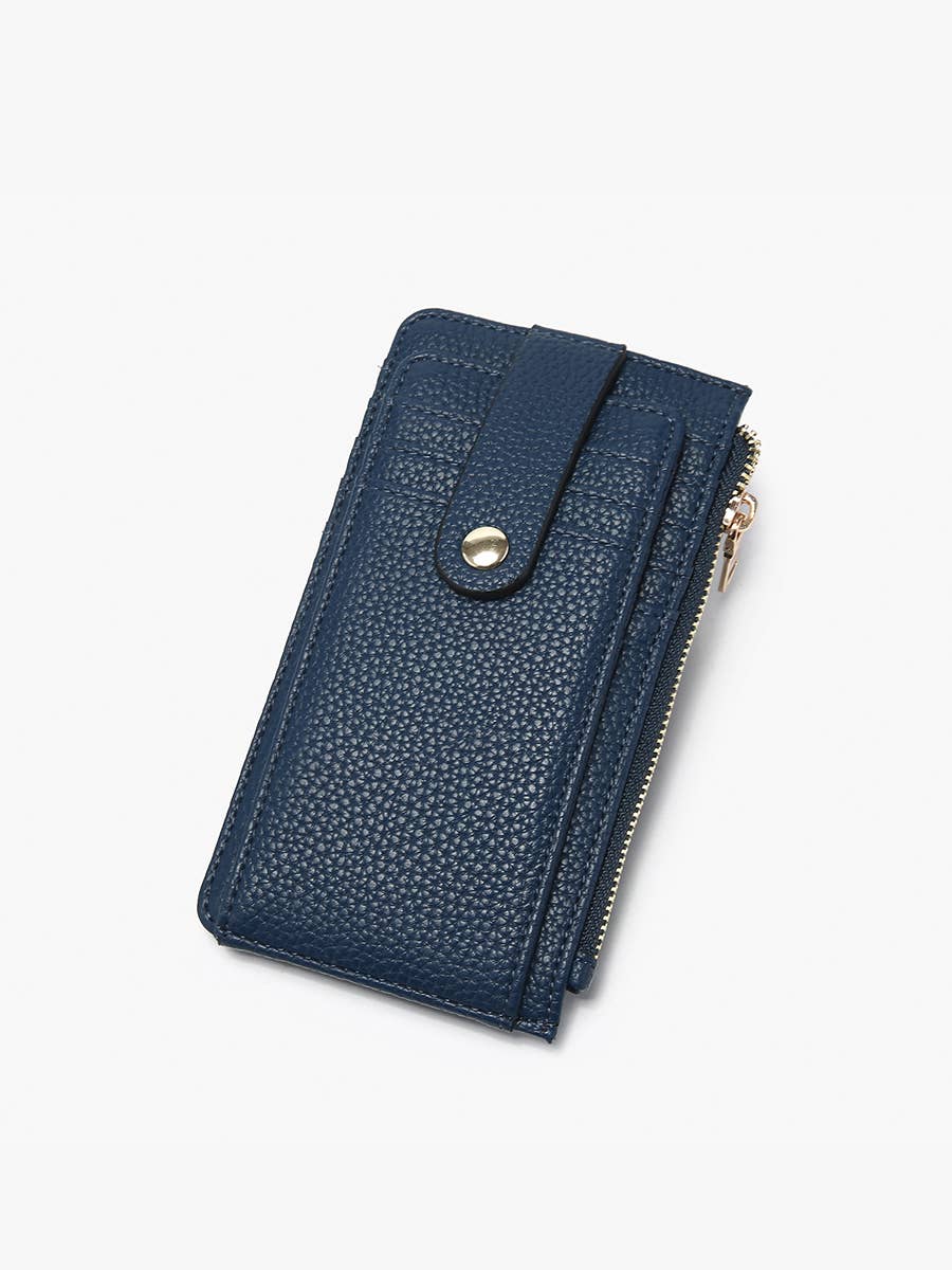 Mae Multi-Card Wallet w/ Strap Snap Closure