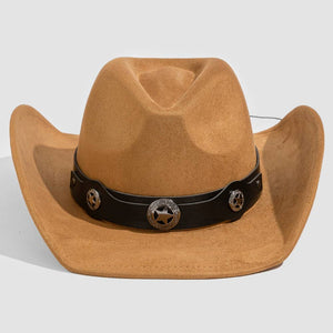 Engraved Western Stars Strap Western Cowboy Hat