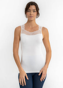 ELIETIAN - Lace Inset Top