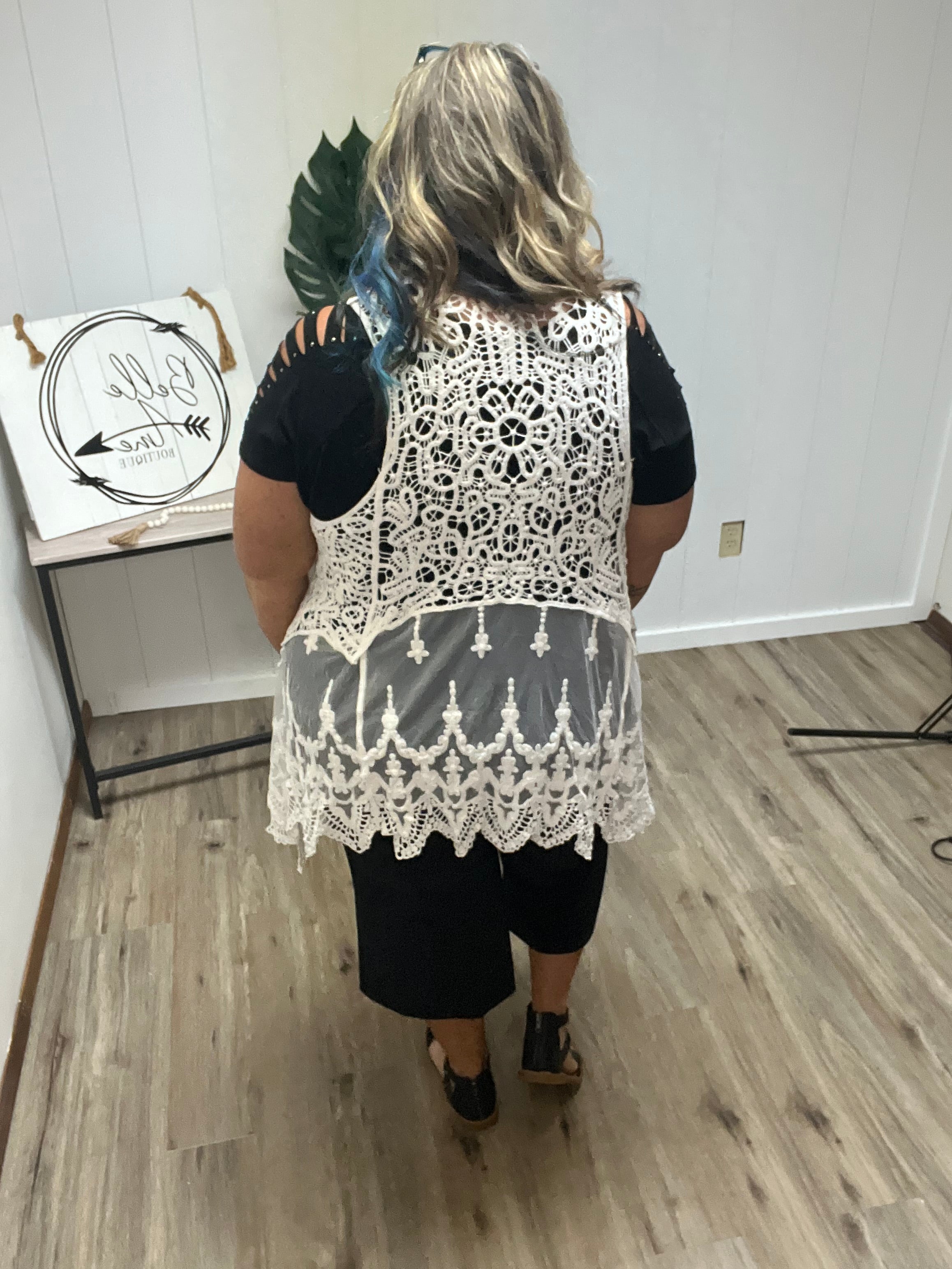 BOHO CROCHET VEST