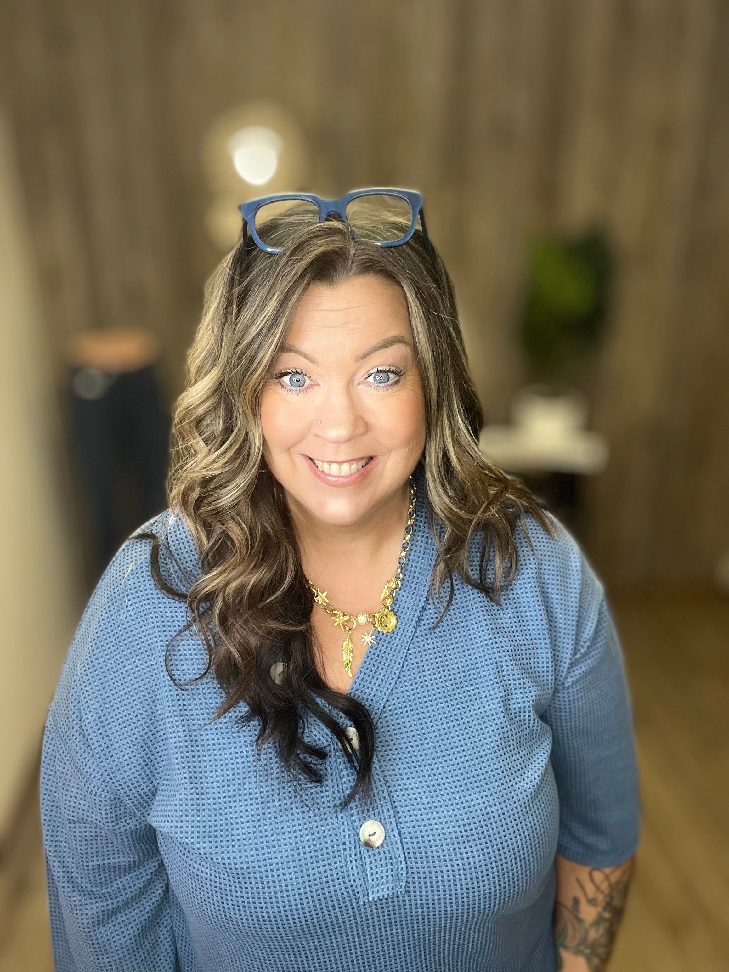 ANDREE BUTTON UP TUNIC