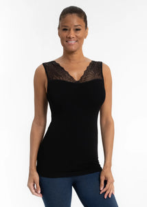 ELIETIAN LACE INSET TANK