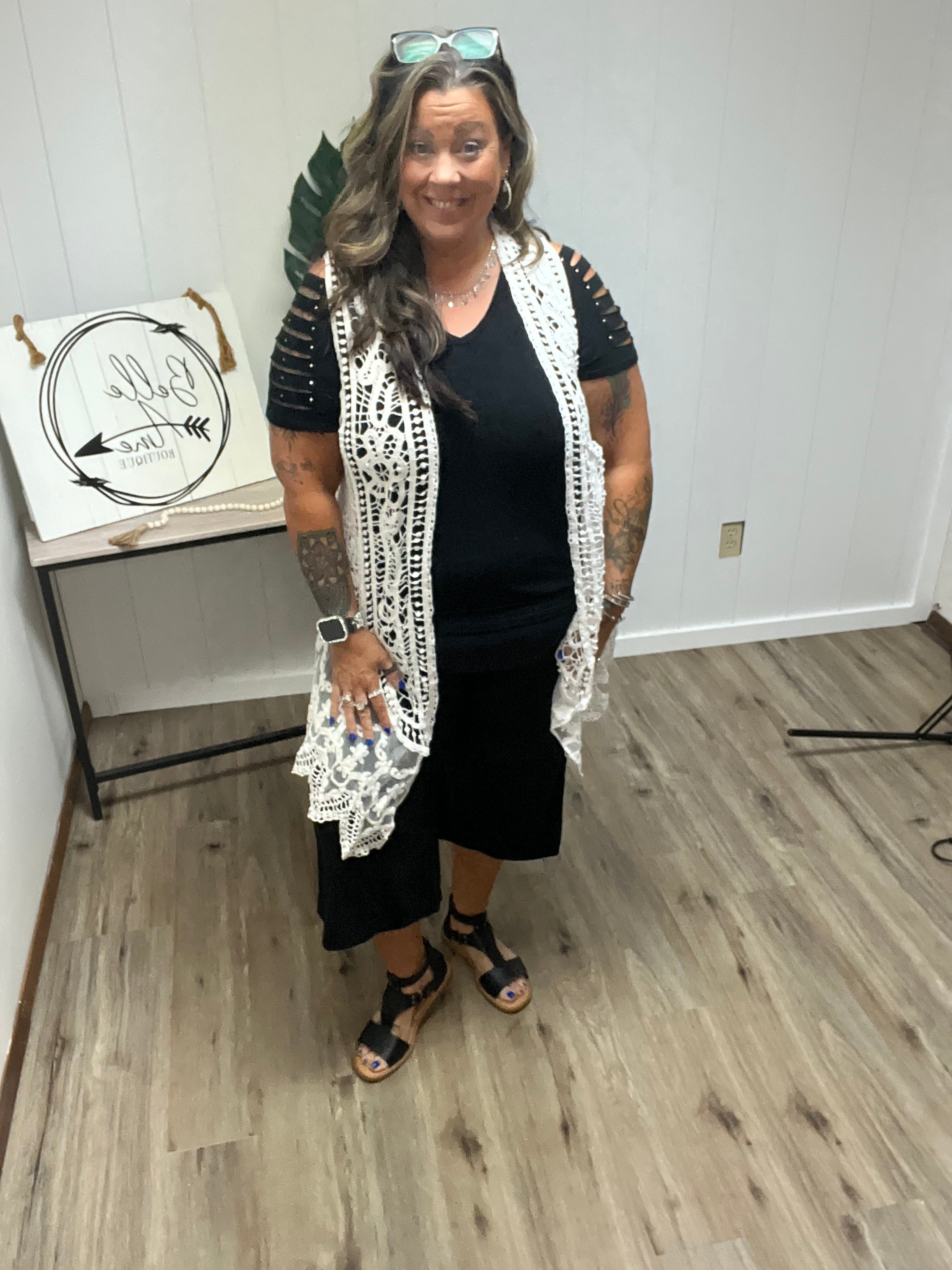 BOHO CROCHET VEST