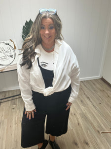 CURVY GAUZE LONG SLEEVE