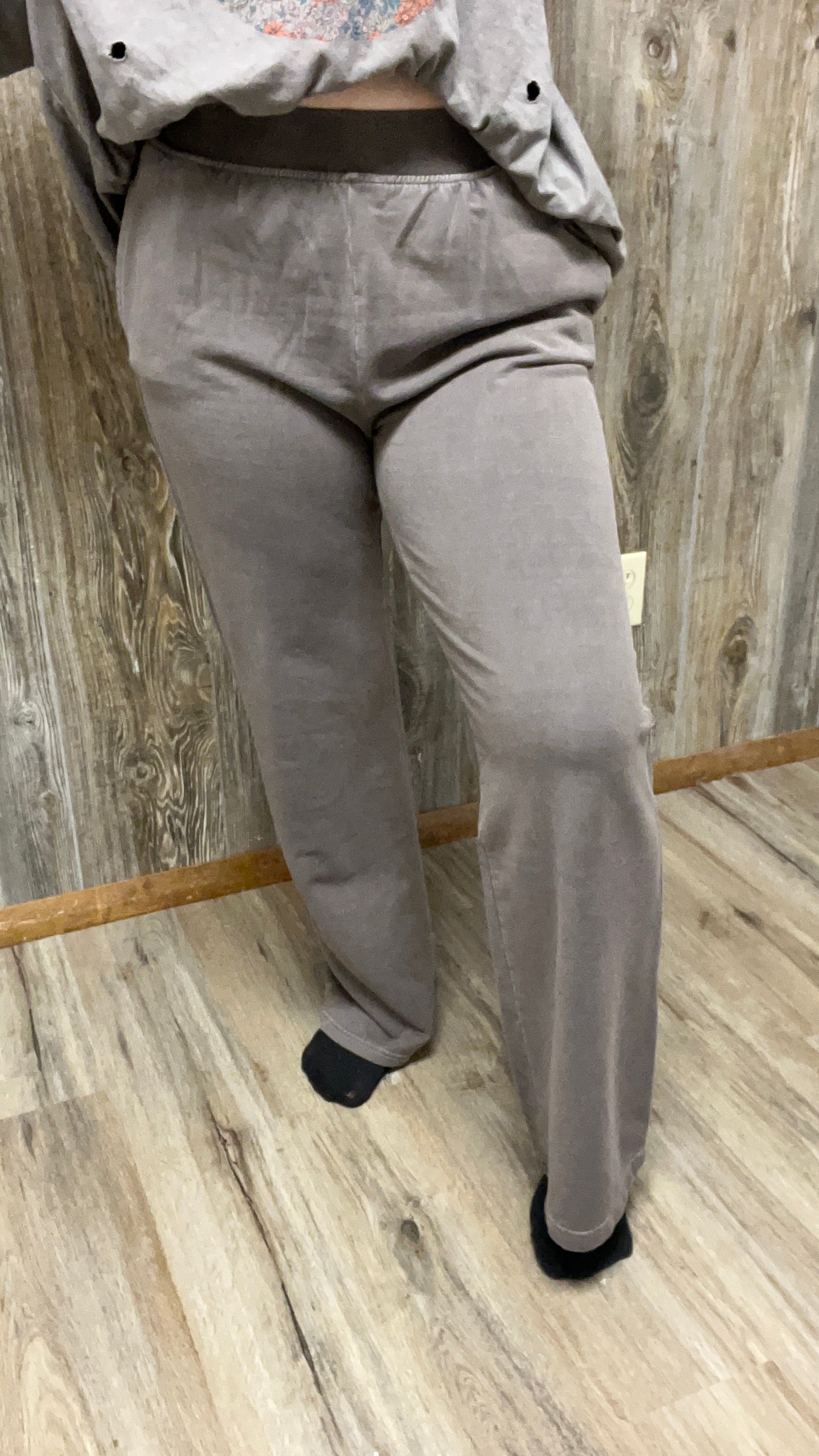 ZENANA WASHED WIDE LEG