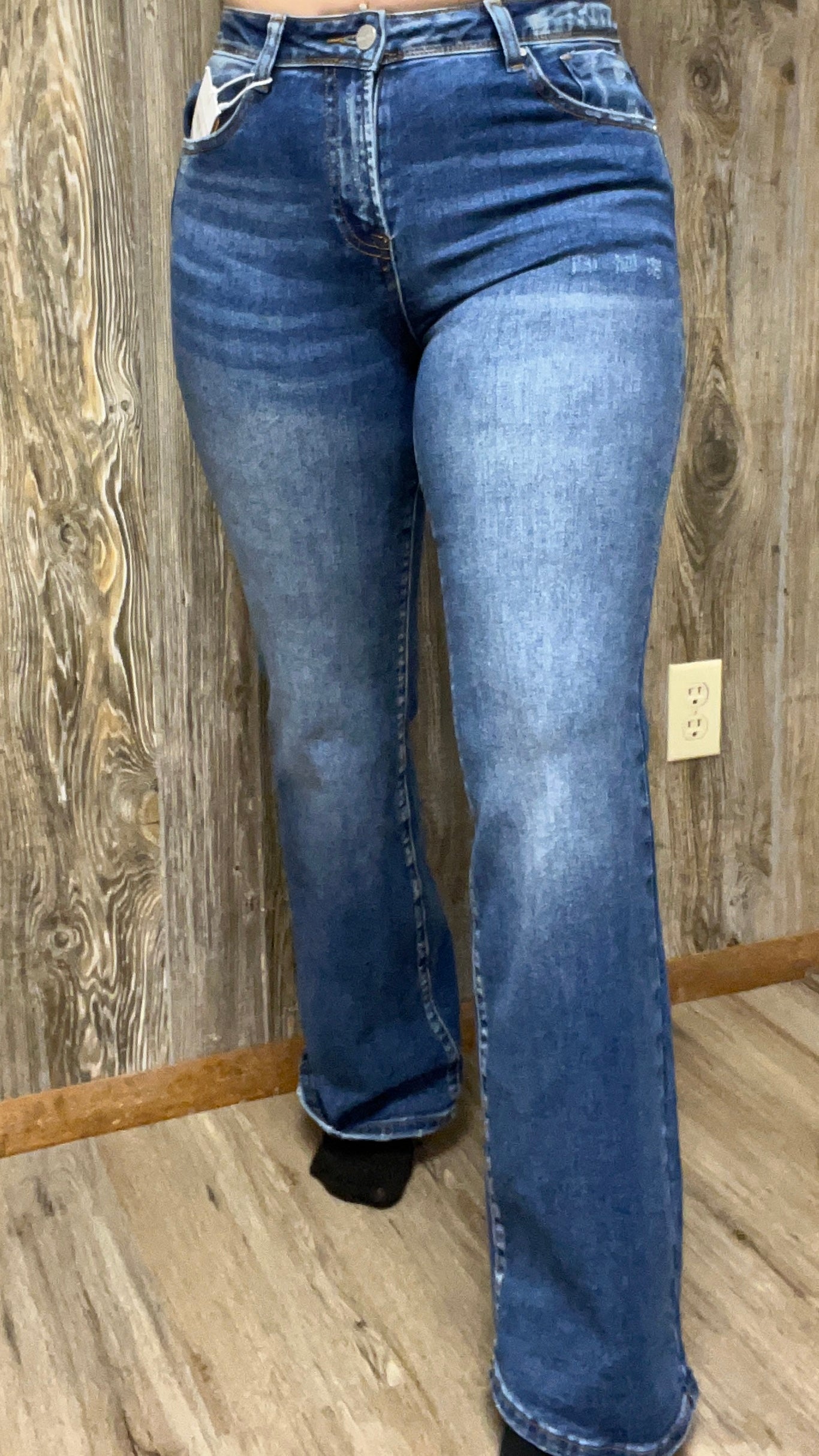 RISEN MID RISE BOOTCUT