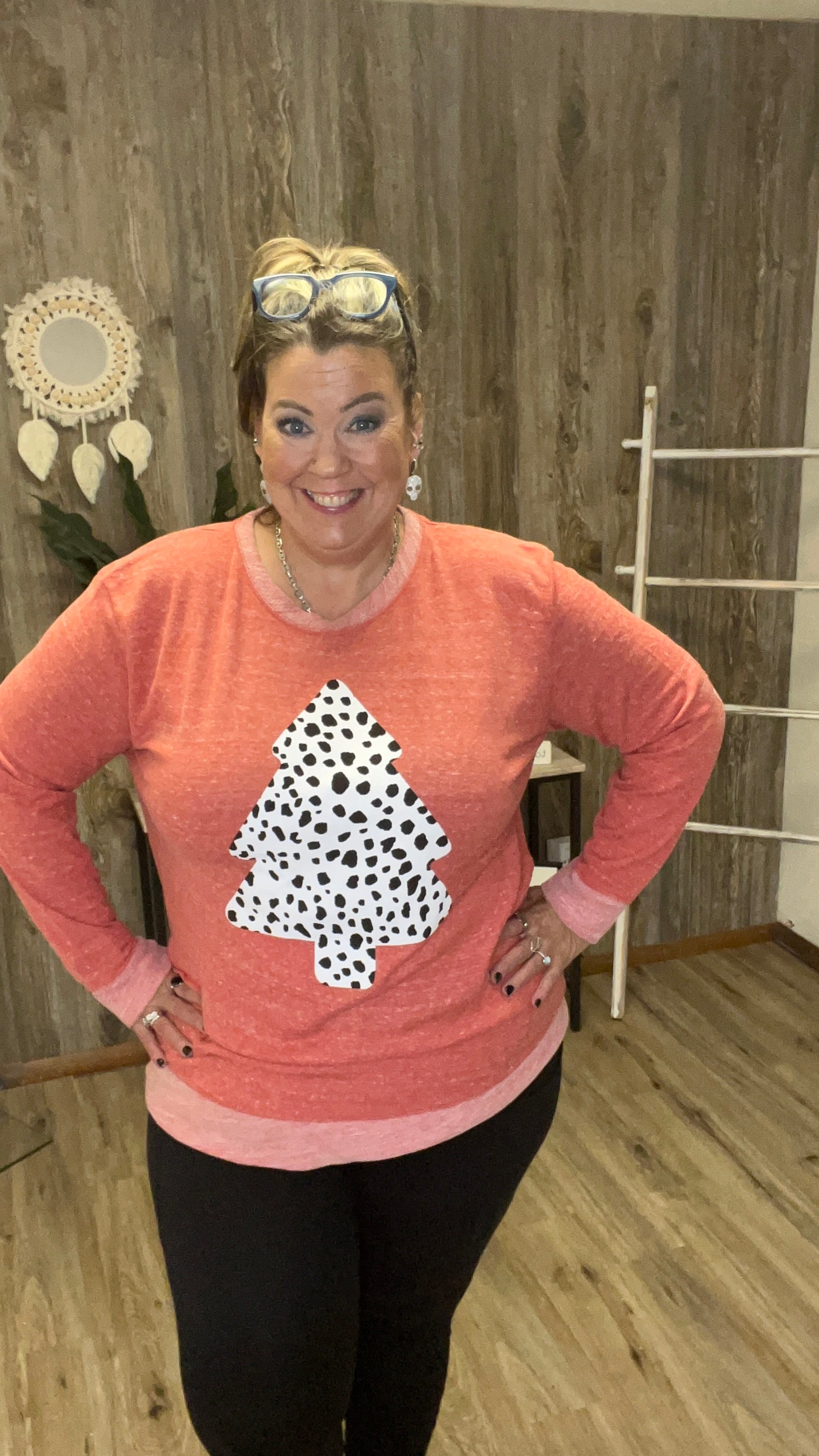 DALMATION TREE SWEATSHIRT