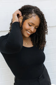 ELIETIAN CURVY LONG SLEEVE REVERSIBLE