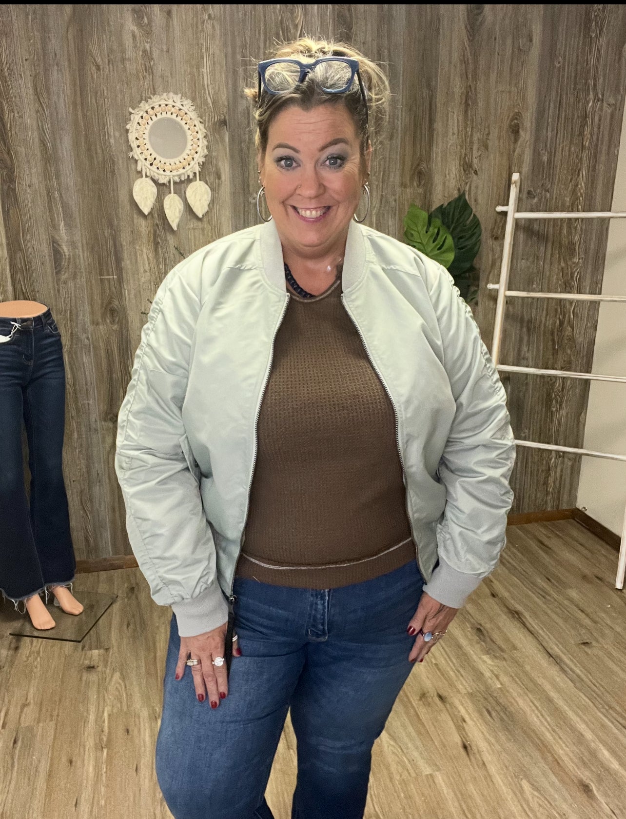 EASEL BOMBER JACKET