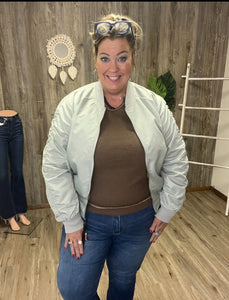 EASEL BOMBER JACKET