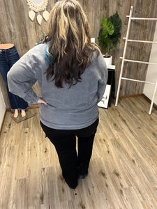 CORDED SWEATSHIRT