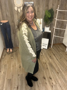 BIBI FRINGE SWEATER CARDIGAN