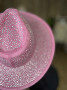 Collections by Fame Accessories - Rhinestone Studded Cowboy Hat