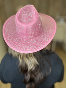 Collections by Fame Accessories - Rhinestone Studded Cowboy Hat
