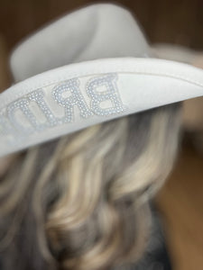 Bride Veil Cowboy Hat