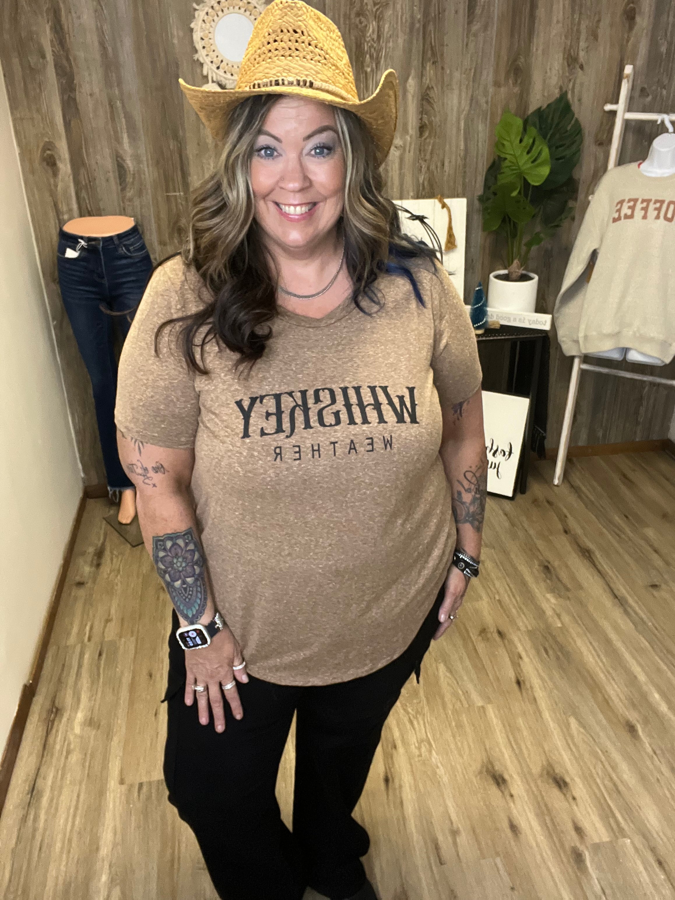 WHISKEY WEATHER TEE