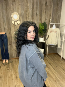 CORDED SWEATSHIRT