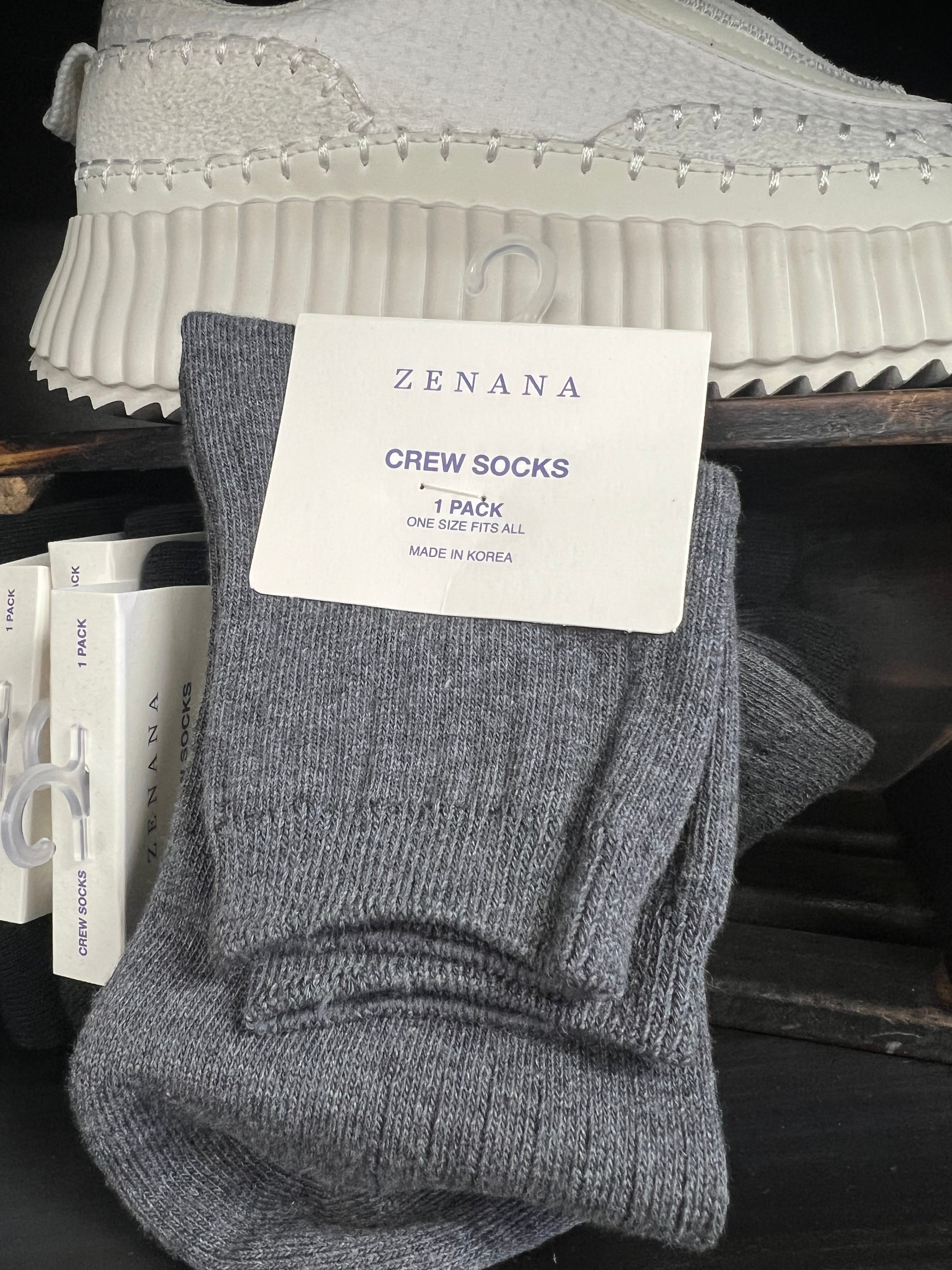 ZENANA CREW SOCKS