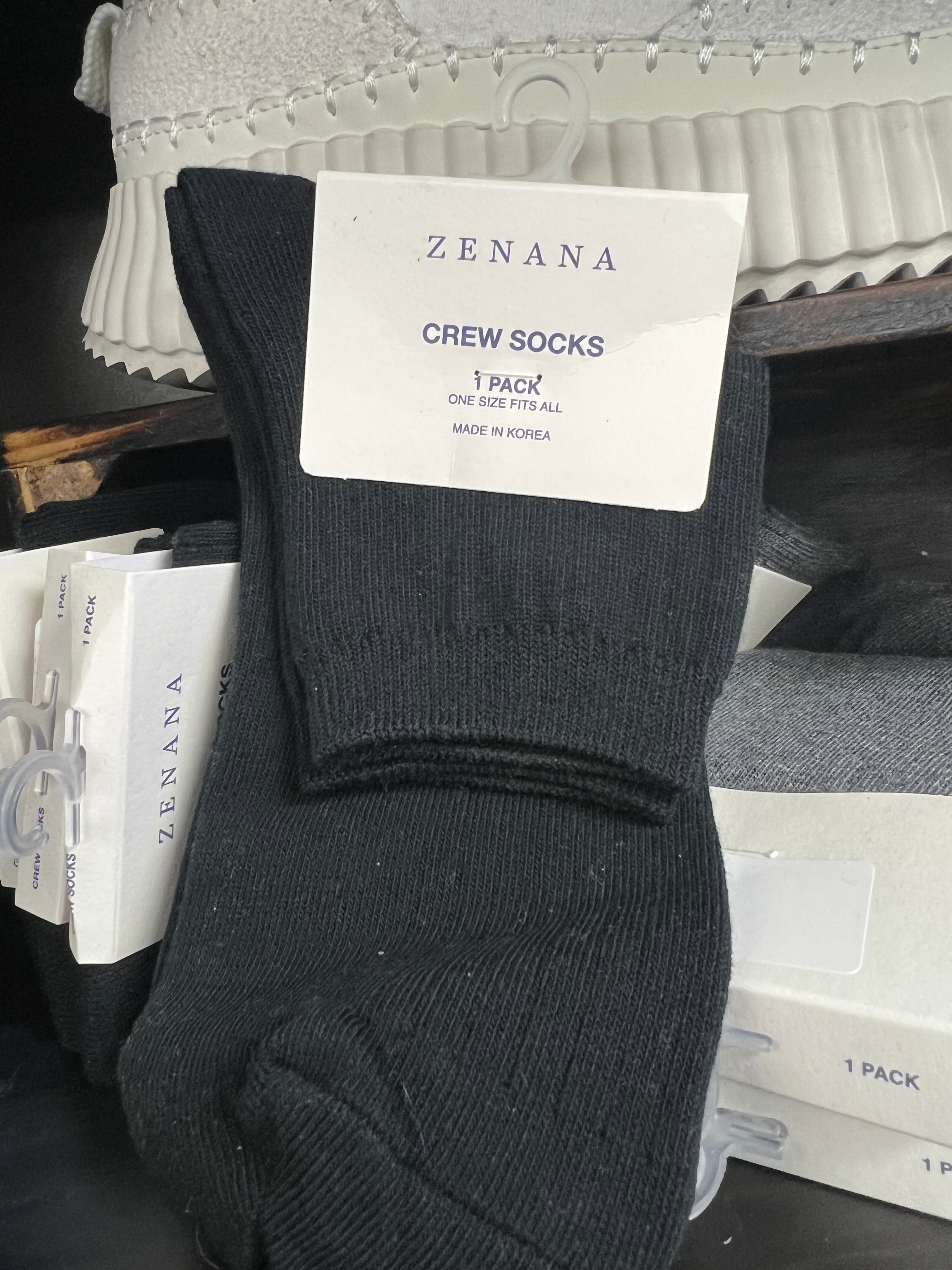 ZENANA CREW SOCKS