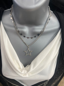 STAR DROP NECKLACE