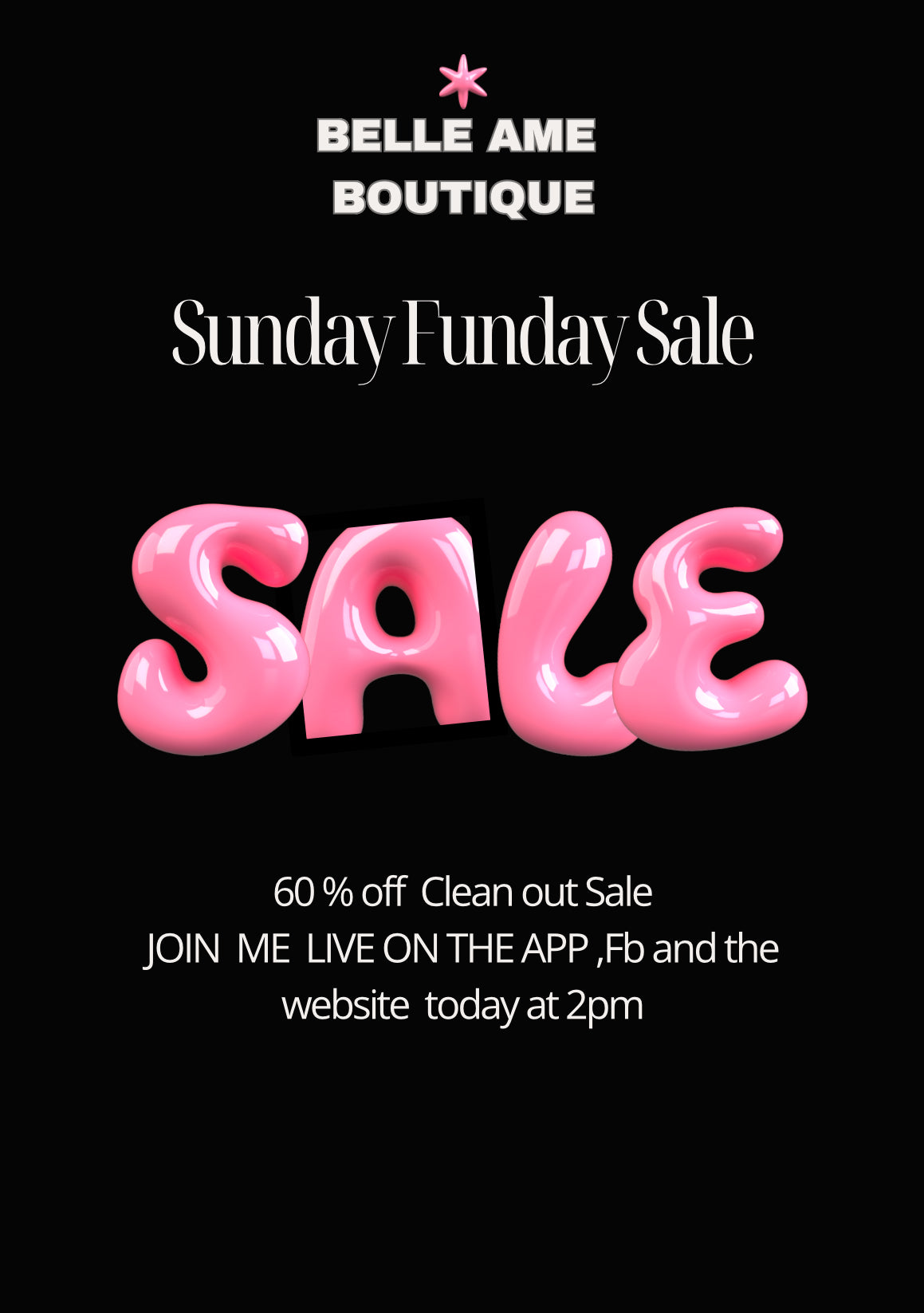 CLEAN OUT SALE