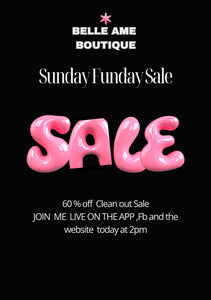 CLEAN OUT SALE
