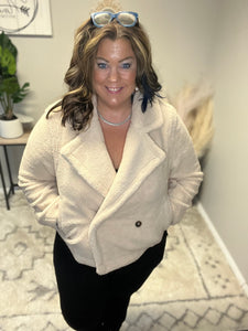 VERY J TEDDY SHERPA COAT