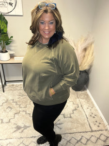 ZENANA CURVY FRENCH TERRY