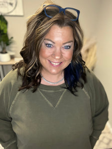 ZENANA CURVY FRENCH TERRY