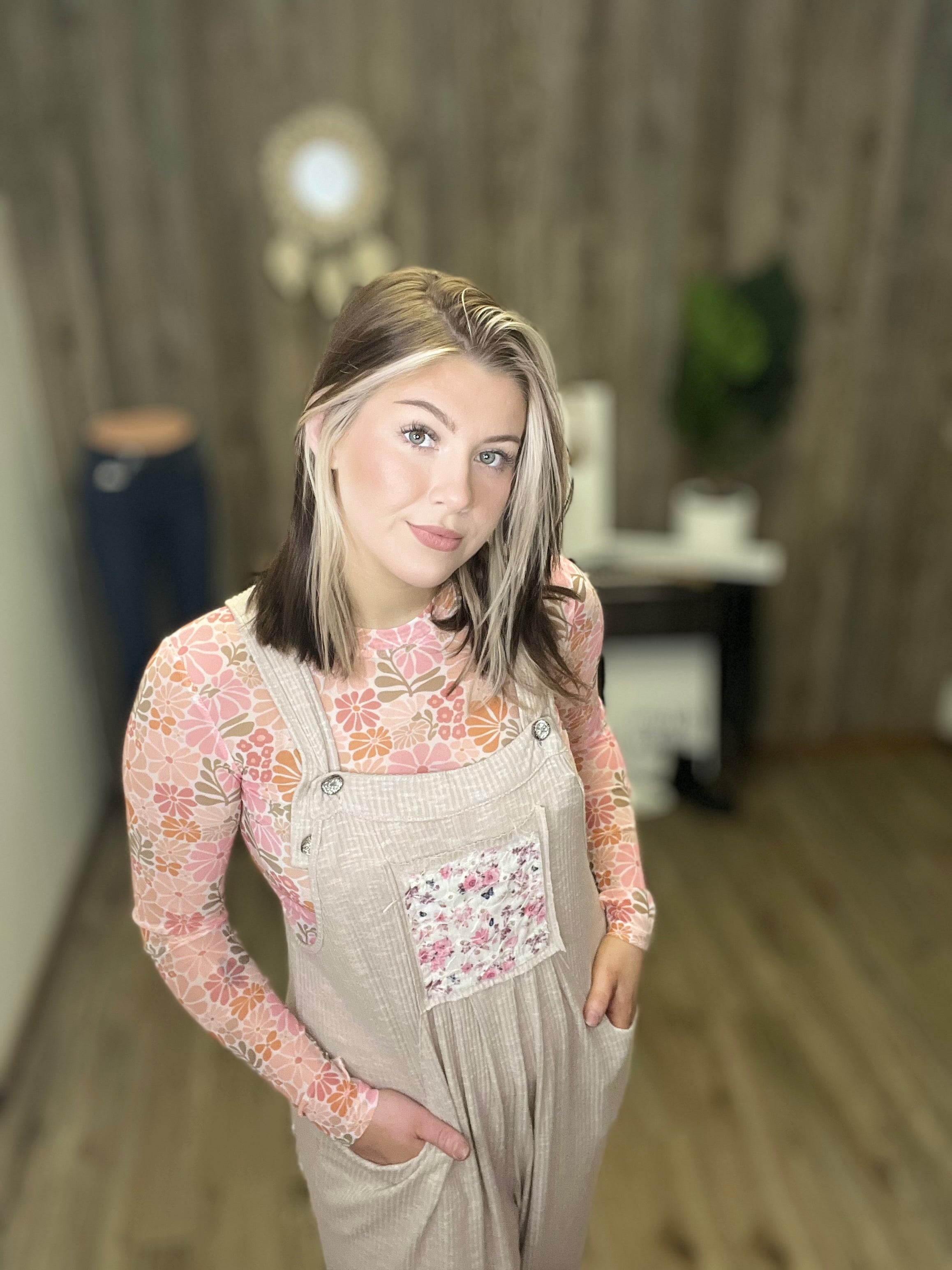 POL PATCHWORK JUMPSUIT
