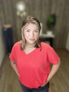 ANDREE RIBBED DOLMAN
