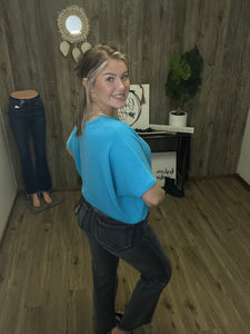 ANDREE RIBBED DOLMAN