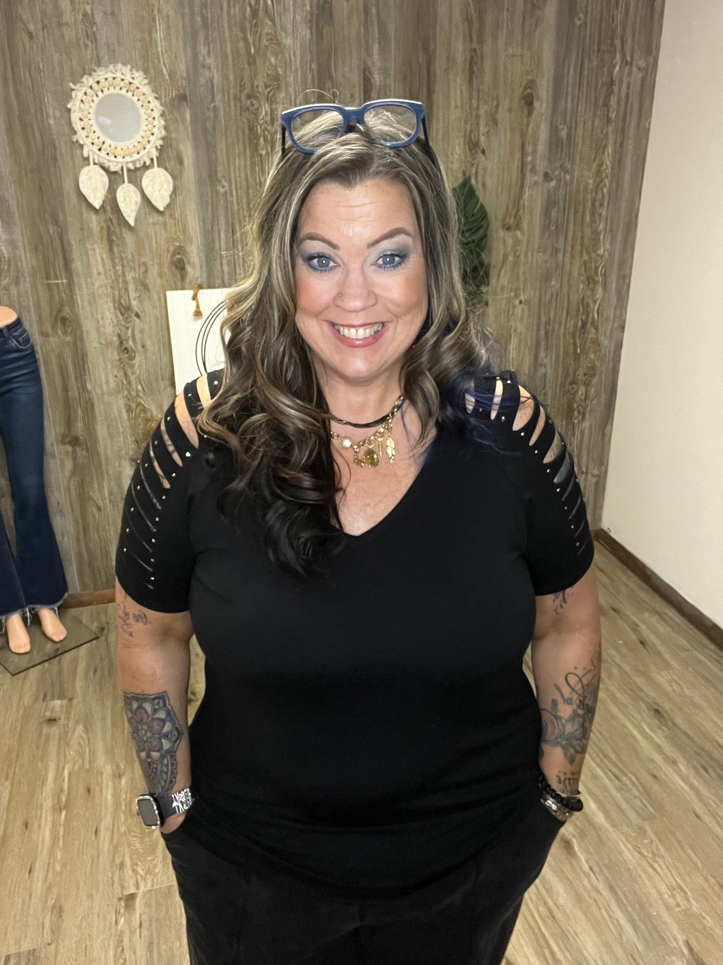 VOCAL SPARKLE CURVY GIRL SHIRT