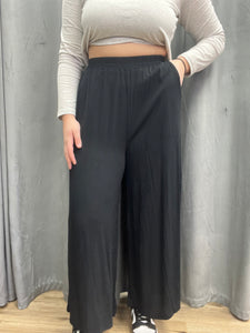 CRINKLE WIDE PANTS