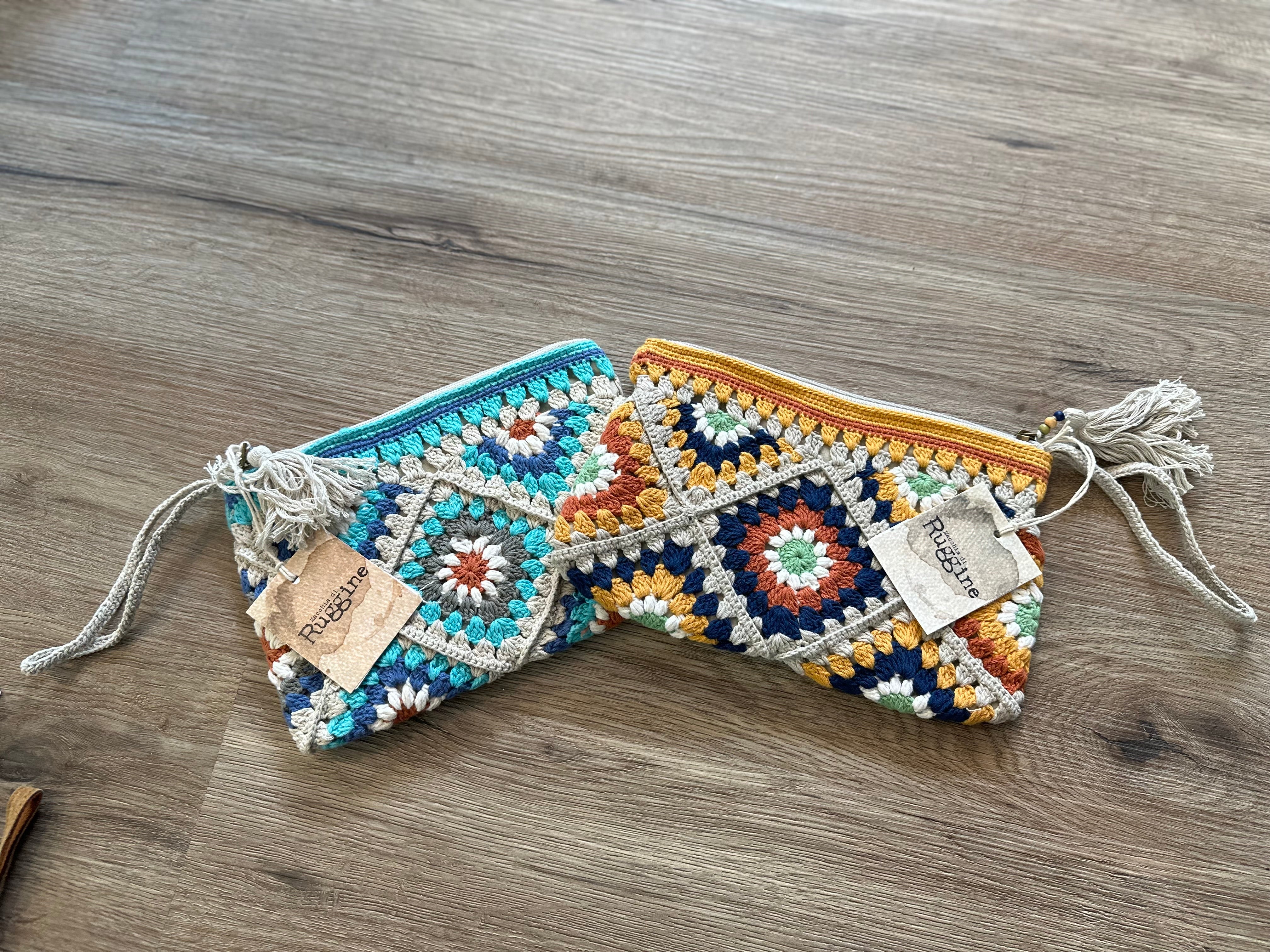 URBAN CROCHET TILE POUCH