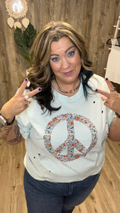 EASEL PEACE TEE